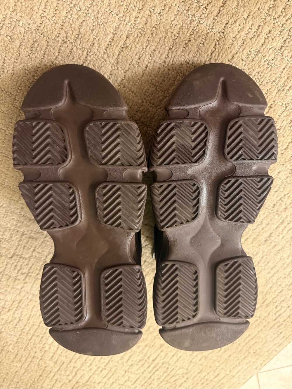 Steve Madden Possession Brown Chunky Sneakers Size 10 - Picture 6 of 8